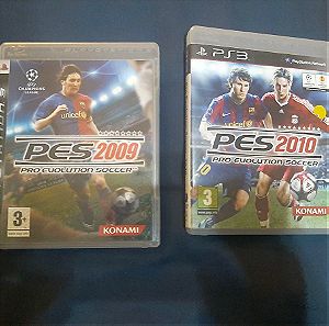 Sony playstation 3 ( ps3 ) PES 2009 , 2010 Pro evolution soccer 09 , 10 Πληρες ( ps3 )