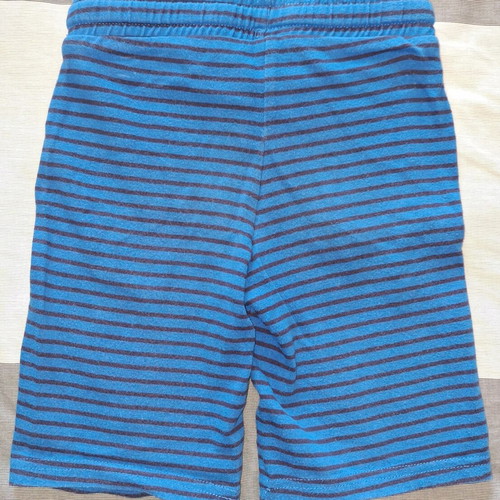 Σορτσάκι παιδικό Mothercare μεταχειρισμένο, μπλε ριγέ με μαύρο, 4-5 ετών έως 110 cm