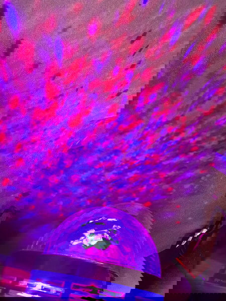 Crystal Magic Ball Light Bluetooth Bluetooth Διακοσμητικό Φωτιστικό με Φωτισμό RGB Party Light LED σ