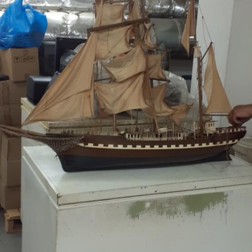 Decorative old ship used