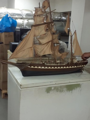 Decorative old ship used
