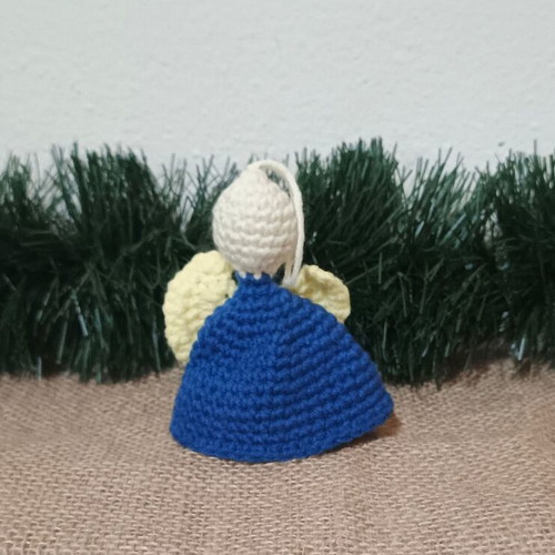 Christmas angel ornaments handmade crocheted new