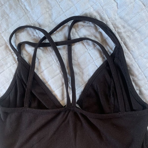 Shein crop top size S like new, black