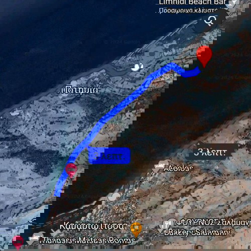 Αγροτεμάχιο 3.076 τ.μ. στη Σαμοθράκη κοντά σε θάλασσα