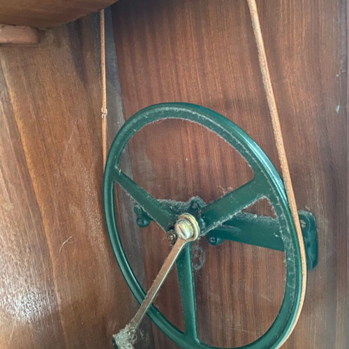 Necchi BU Serie Nova sewing machine used with wooden cabinet