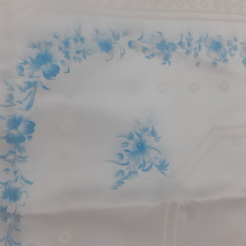 Satin quilt set with figure design, new, Spain, 200x240cm