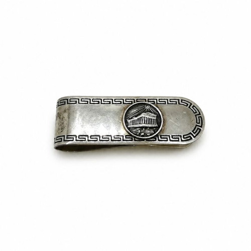 Silver 925 Money Clip with Acropolis Design like new