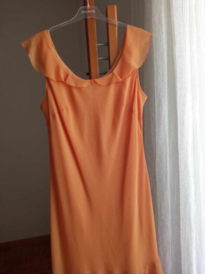 Summer dress in soft orange, like new