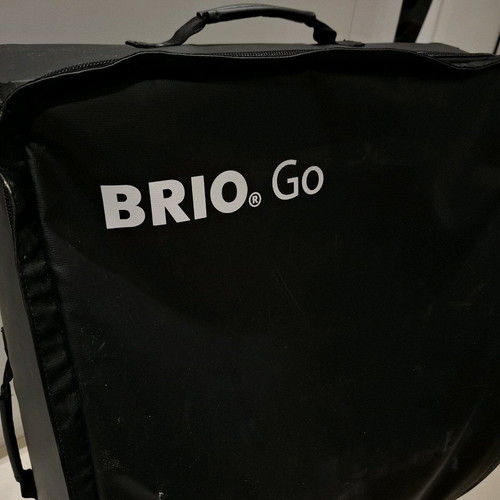 Brio Go travel bag used for stroller and travel black
