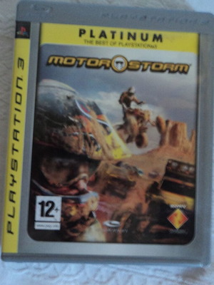 MotorStorm PS3 Platinum παιχνίδι με φυλλάδιο