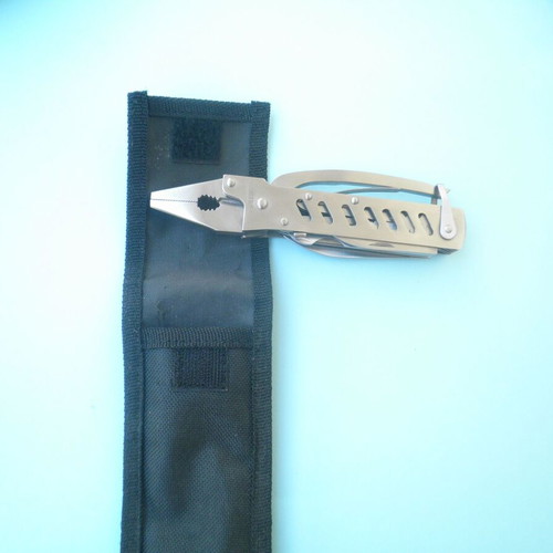 Multitool with belt sheath
