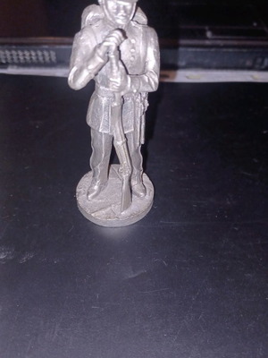 Figure Greek Infantry Soldier 1852 Made of Tin New