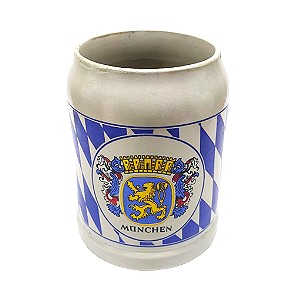 Κεραμεικό Ποτήρι - Κύπελλο Μπύρας "Munchen" Δυτική Γερμανία Συλλεκτικό Vintage