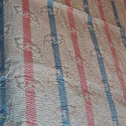 Woven quilt new multicolored 2.20x1.90 with stripes