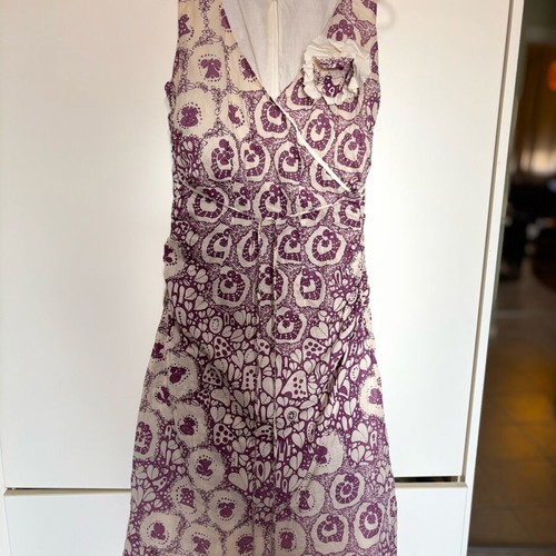 Ikks draped neckline dress used, size M