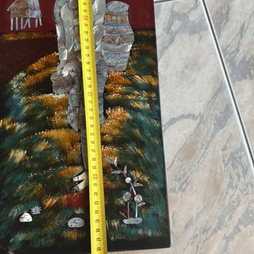 Traditional Vietnamese Wall Art like new