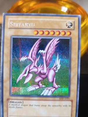 Yu-Gi-Oh Seiyaryu SDD card like new
