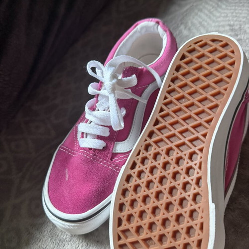Vans athletic shoes used, size 33, pink