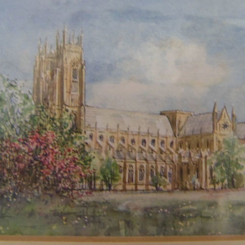Collectible English hand-painted postcard new