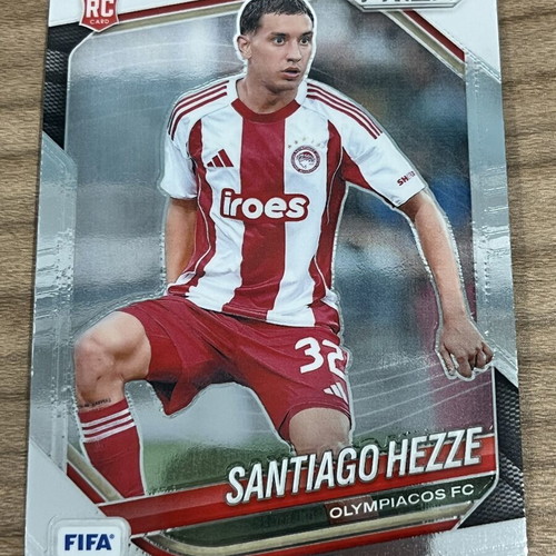 2025-26 Panini Prizm FIFA Soccer RC Santiago Hezze card like new