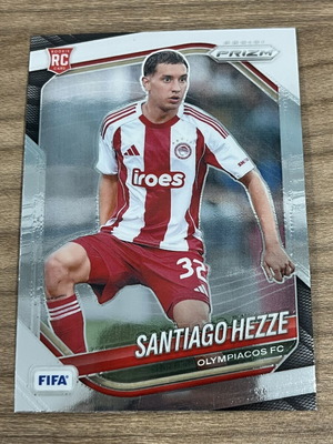 2025-26 Panini Prizm FIFA Soccer RC Santiago Hezze card like new