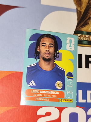 Livano Comenencia World Cup 2026 Panini sticker