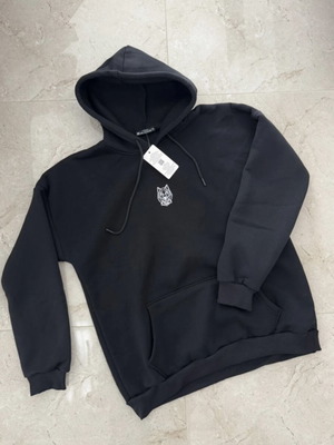 Men's hoodie new, size M/L, black