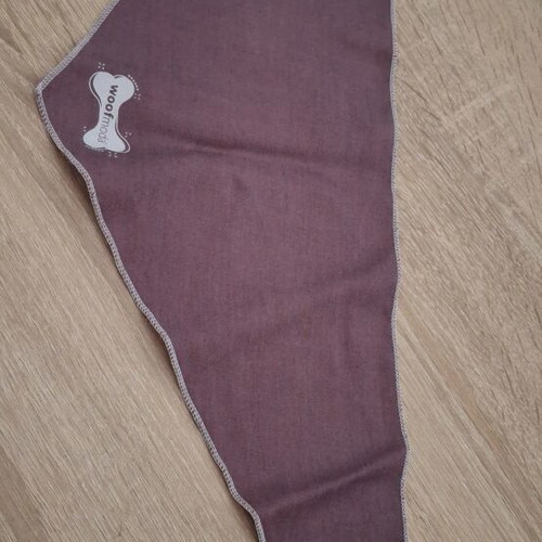 Dog bandana, purple, 60 cm