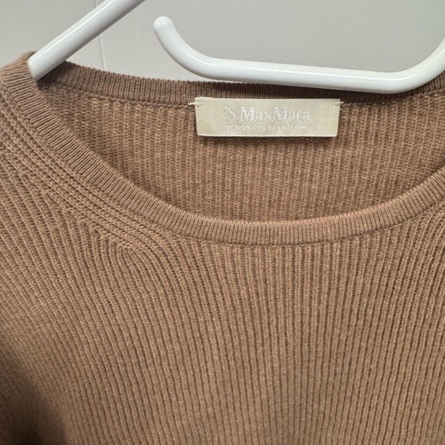 Weekend Max Mara Small wool dress like new beige