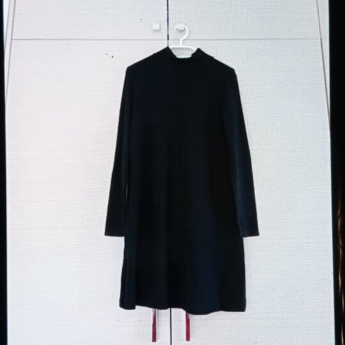 Pink Woman dress black like new, size S