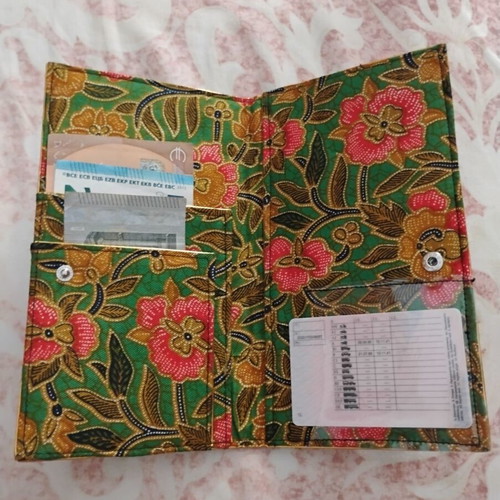 Wallet envelope 60s like new with fabric lining