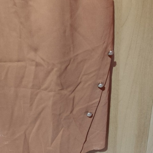Dress new, beige and orange, size S
