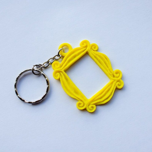Keychain Yellow Frame Friends TV Show new