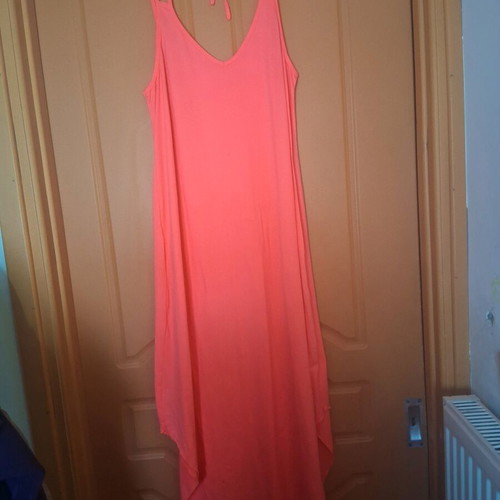 Summer long dress Shein like new, coral color