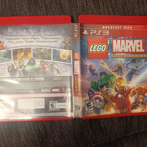 LEGO Marvel Super Heroes PS3 game