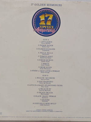 Vinyl Records 33 used, 17 Golden Memories