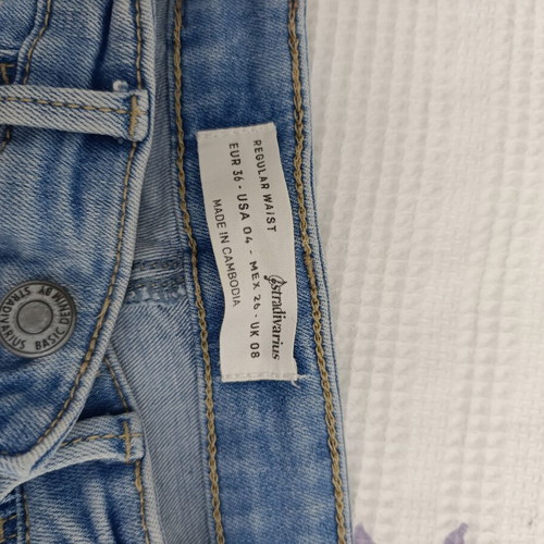 Stradivarius Slim Skinny Jeans Light Blue Size 36 Like New