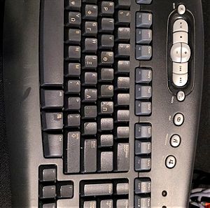 Πληκτρολόγιο Microsoft Multimedia Keyboard 1.0A + Δώρο ποντίκι