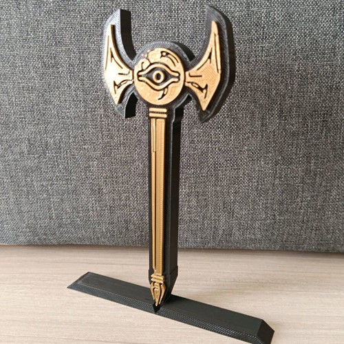 Yu-Gi-Oh! Millennium Rod desk stand new, 3d printing