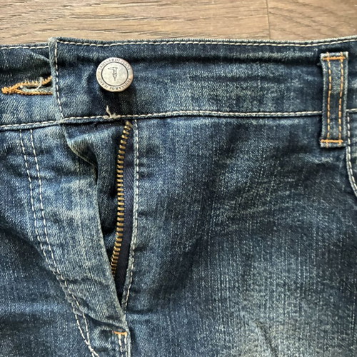 Trussardi denim skirt, blue, elastic