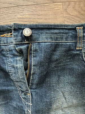 Trussardi denim skirt, blue, elastic