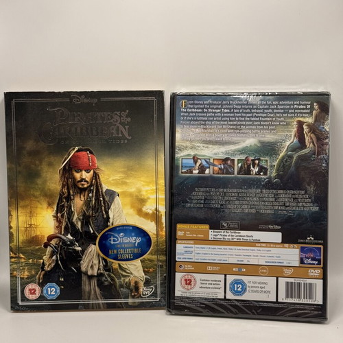 Pirates of the Caribbean On Stranger Tides DVD new, action adventure