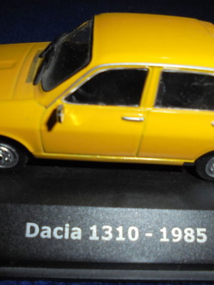 Μινιατούρα αυτοκίνητο Dacia 1310-1985 καινούργιο, κίτρινο
