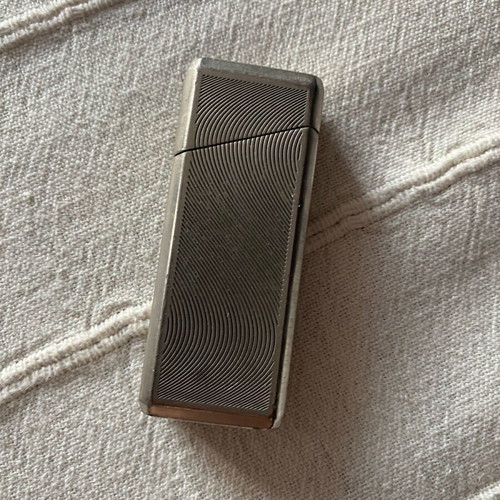 Marlboro silver metal lighter case used