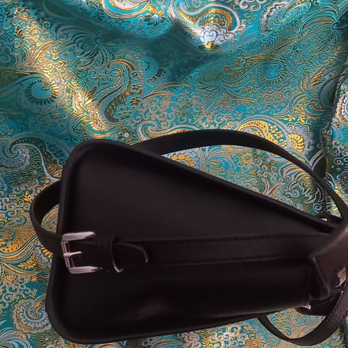 Michael Kors Selma leather handbag, medium size, black