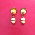 Brass and plastic knobs
