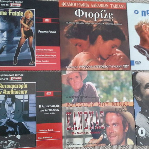 DVD movie set of 6 like new