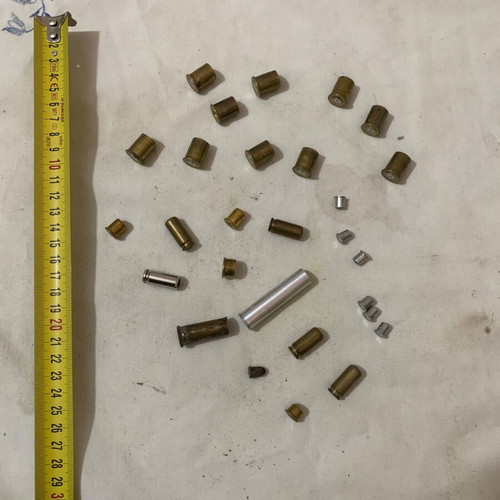 Metal Collectible Empty Shell Casings used