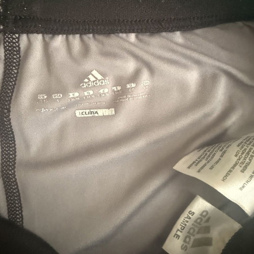 Adidas leggings like new, black and grey, size S