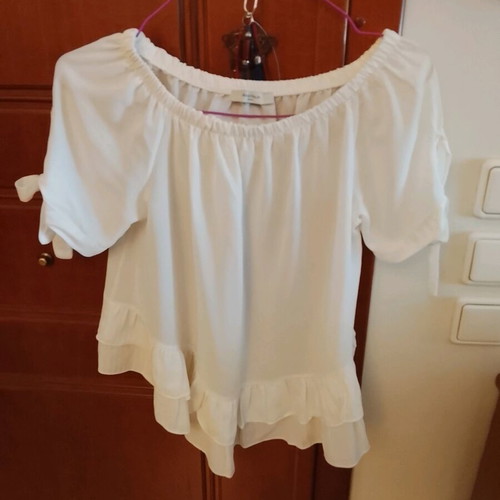Boho blouse white size small like new